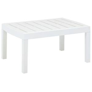 Table de jardin 3000774 Blanc - Matière plastique - 55 x 38 x 78 cm