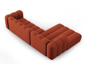 modulares Ecksofa LUPINE 4 Sitzplätze Braun