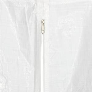 Paroi latérale tonnelle lot de 4 blanc Blanc - Matière plastique - 300 x 200 x 1 cm