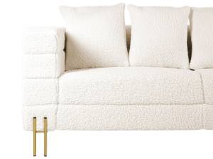 3-Sitzer Sofa GRANNA Gold - Weiß