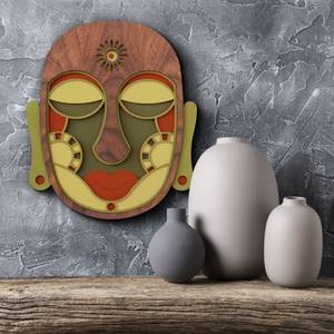 Wandmaske Modern African Mask #44 46 x 57 cm