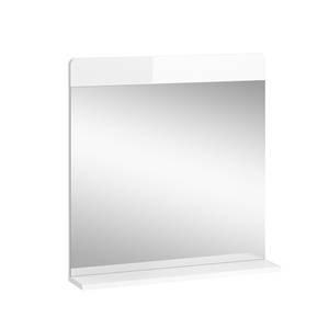 Badspiegel Izan Weiß - Glas - 60 x 62 x 12 cm