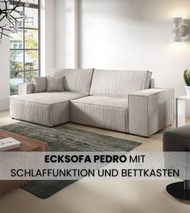 Ecksofa PEDRO Beige