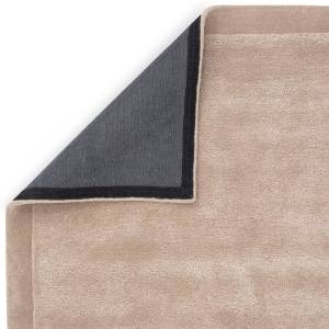 Tapis moderne laine et viscose SHINE Beige - 120 x 170 cm