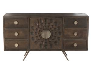 Sideboard Enigma Braun - Massivholz - 150 x 69 x 40 cm