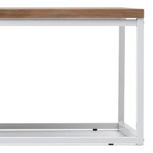 Table basse Icub U.  60x120x43 cm. Blanc Blanc - Bois massif - Bois/Imitation - 120 x 42 x 60 cm