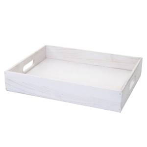 Holzbox C20 Weiß - 30 x 40 x 7 cm