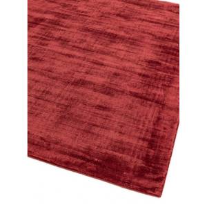 Tapis de salon moderne fait main LAME Rouge - 200 x 290 cm