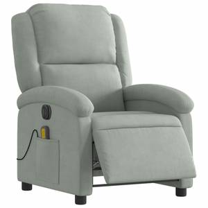 Fauteuil de massage électrique 3032268-3 Gris lumineux