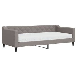 Lit de jour avec matelas 3030076-2 Taupe