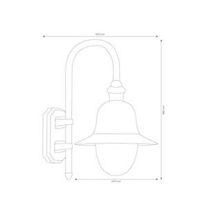 Wandleuchte A-244415 Weiß