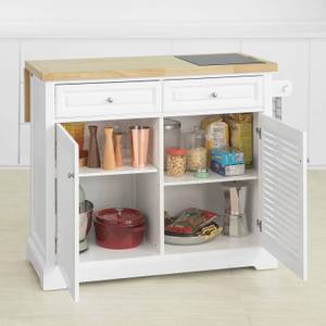 SoBuy FSB26-W Desserte cuisine Commode meuble de rangement cuisine