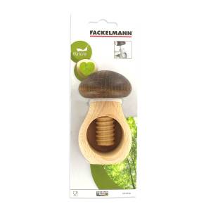 Casse-noix vissable Wood Edition Marron - Bois massif - 8 x 6 x 22 cm