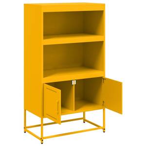 Highboard DE8287 Weiß - Metall - 39 x 107 x 69 cm