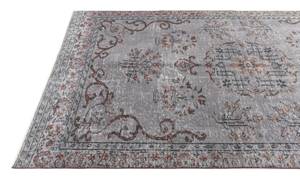 Teppich Ultra Vintage CCXXVIII Grau - Textil - 150 x 1 x 282 cm