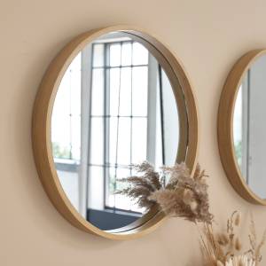 Spiegel aus Eichenholz kaufen | home24 | Wandspiegel