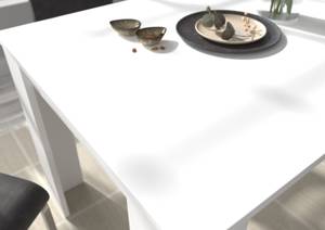 Table à manger Titan Blanc