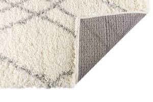 Hochflorteppich Lachen Fence Weiß - Kunststoff - Textil - 240 x 2 x 240 cm