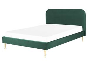 Doppelbett FLAYAT Smaragdgrün - Gold - Grün - Breite: 173 cm