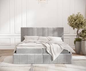 Boxspringbett Moretti Grau - Breite: 200 cm