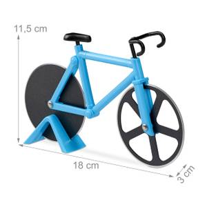 Fahrrad Pizzaschneider Schwarz - Blau - Anzahl Teile im Set: 1