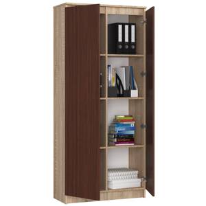 Mehrzweckschrank R80 2T 8R CLP Eiche Sonoma Dekor - Wenge Dekor