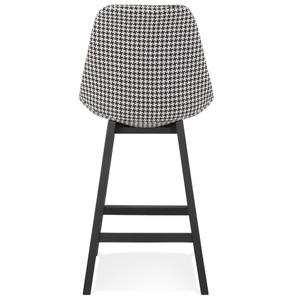 Tabouret De Bar MORISS Noir - Multicolore - Chêne foncé