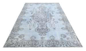 Teppich Ultra Vintage CDXXIX Blau - Textil - 170 x 1 x 274 cm