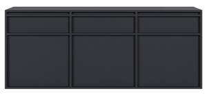 Sideboard hängend Evo Schwarz