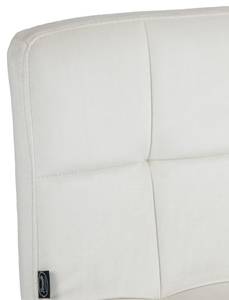 Tabouret de bar Peru Lot de 2 Crème - Blanc