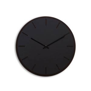 Horloge murale 32749 Noir - Fibres naturelles - 38 x 2 x 38 cm