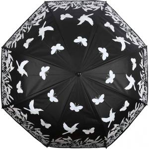 Vögel Regenempfindlicher Regenschirm Kunststoff - 117 x 92 x 117 cm