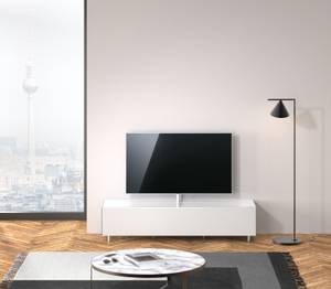 TV-Lowboard Just.Lima mit TV-Halterung Weiß - Breite: 165 cm