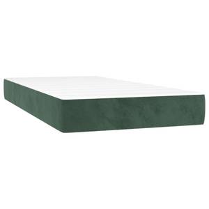 Lit à sommier tapissier 3017268-4 Vert foncé - 80 x 203 cm