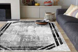 Tapis REBELLE Gris - 160 x 230 cm