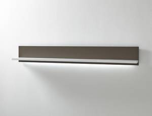 Wandboard Travis 12 mit LED Weiß - Holzwerkstoff - 184 x 25 x 23 cm