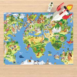 Great and funny Worldmap 80 x 60 cm