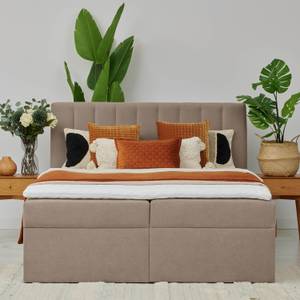 Boxspringbett Liberty Pocket Visco Bronze - Breite: 200 cm