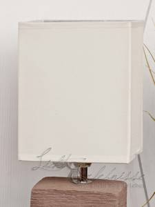 Lampe de table ORLANDO Beige - Céramique - 13 x 30 x 11 cm
