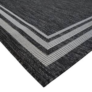 Tapis TERRAIN CADRE Noir - 133 x 170 x 170 cm