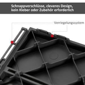 Terassenfliesen 844-278BK Esche Schwarz Dekor