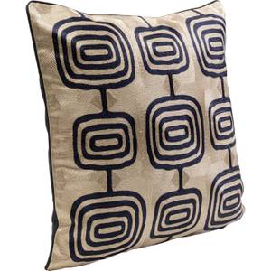 Coussin Catena Square Beige - Textile - 50 x 50 x 14 cm