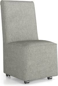 Chaise d'Appoint VH32145EXFR Gris - Textile - 62 x 84 x 48 cm