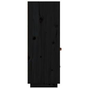 Highboard DE3026 Schwarz - Massivholz - 40 x 109 x 67 cm