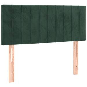 Lit à sommier tapissier 3017268-13 Vert foncé - 100 x 203 cm