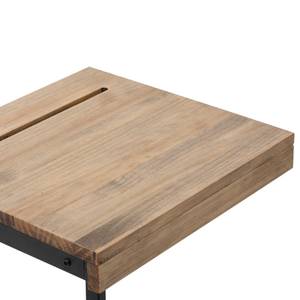 Table pour portable  ECO 40x36x63 Noir Noir - Bois massif - Bois/Imitation - 40 x 63 x 36 cm