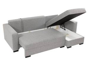 Ecksofa Latte Grau