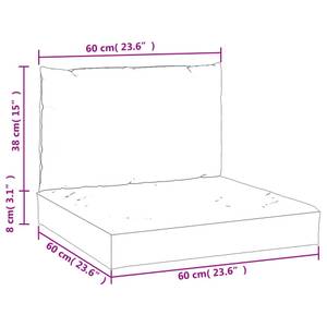 Palettensofa-Auflagen (2er Set)3010062-1 Grün