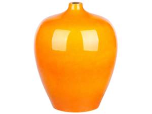 Blumenvase TERRASA Orange - Keramik - 27 x 37 x 27 cm