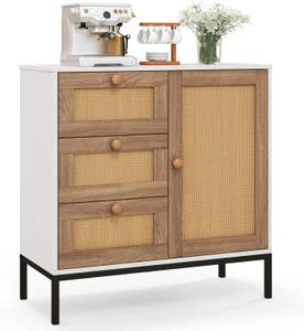 Kommode VH33476IT Braun - Holzwerkstoff - 35 x 81 x 80 cm